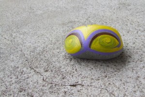 hand painted rocks