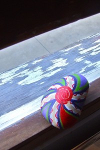 koru hand painted rocks
