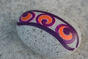 koru hand painted rocks koru hand painted rocks
