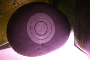 koru hand painted rock koru hand painted rock