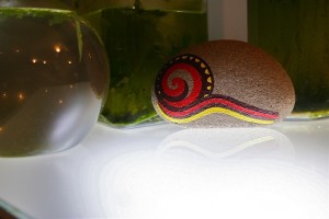 koru hand painted rock koru hand painted rock