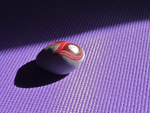 koru hand painted rocks