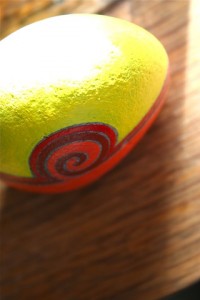 koru hand painted rocks