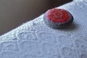 koru hand painted rocks